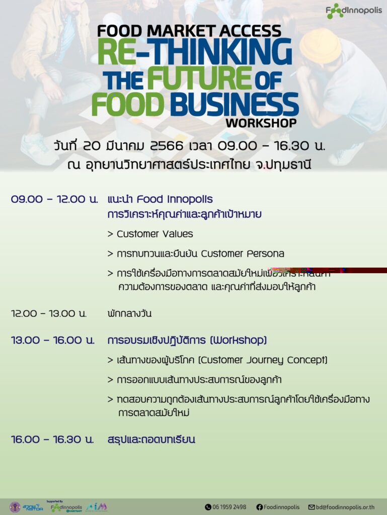Food Market Access: “Re-Thinking the Future of Food Business ...
