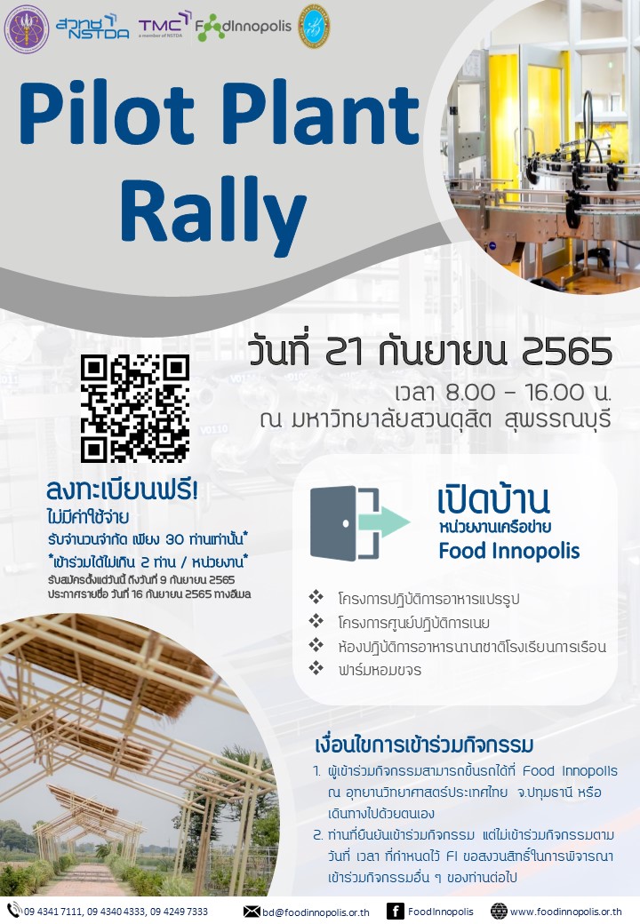 Pilot Plant Rally – foodinnopolis